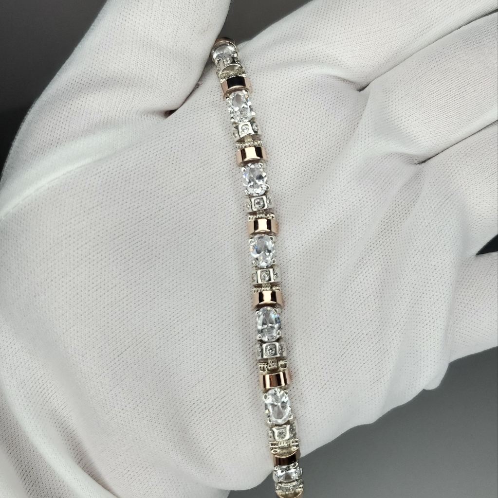 Sterling Silver Bracelet Of Sterling Silver